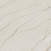 Ridged Metallic Wallpaper in Champagne with Pearlised Metallic