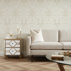 Pomegranate Grove Wallpaper in Soft Cream