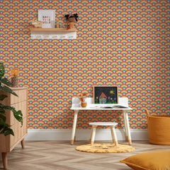 Rainbow Magic Wallpaper in Multicoloured Brights
