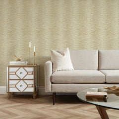 Camille Wallpaper in Gold