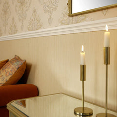 Jasmine Shimmer Wallpaper in Gold