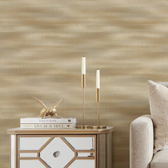Lucia Wallpaper in Warm Gold