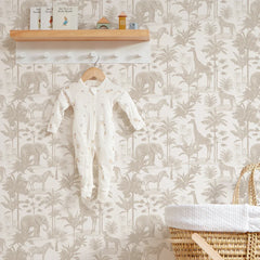 Vintage Explorer Wallpaper in Neutral