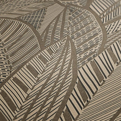 Sketched Feathers Wallpaper in Beige