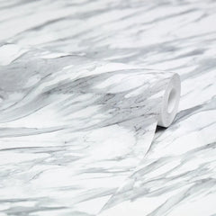 Modern Marble Wallpaper in Grey
