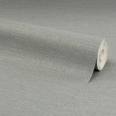 Textura Plain Glitter Textured Wallpaper in Grey