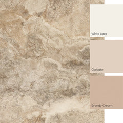 Veneto Full Wall Mural in Sandstone