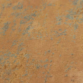 Weathered Metal Wallpaper in Rust