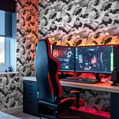 Camouflage Wallpaper in Arctic