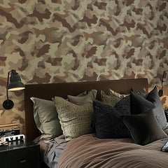 Camouflage Wallpaper in Desert