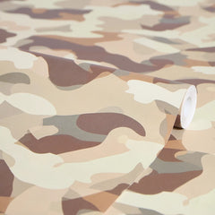 Camouflage Wallpaper in Desert