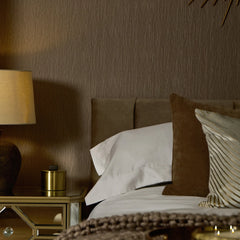Crushed Silk Wallpaper in Mocha