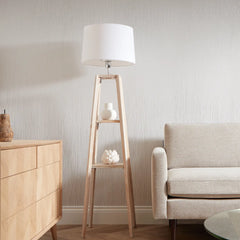 Elena Wallpaper in Ivory with Gold Metallic