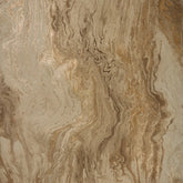 Etna Metallic Wallpaper in Greige and Gold