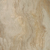 Etna Metallic Wallpaper in Taupe & Gold
