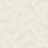 Fern Leaf Wallpaper in Almond Latte