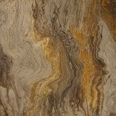 Galaxy Metallic Wallpaper in Taupe and Bright Gold