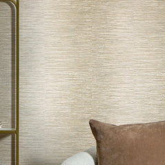 Golden Contours Wallpaper in Beige