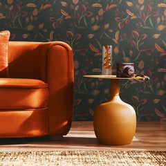 Meadow Muse Wallpaper in Charcoal