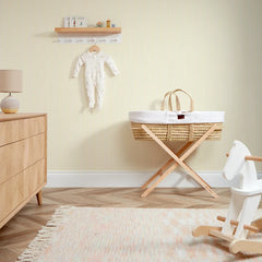 Pin Stripe Wallpaper in Lemon Yellow