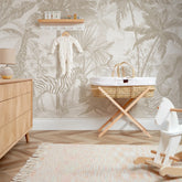 Vintage Explorer Full Wall Mural in Neutral