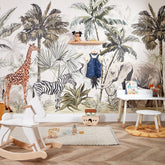 Vintage Explorer Full Wall Mural