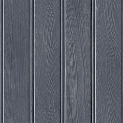 Beadboard Panel Wallpaper in Navy Blue