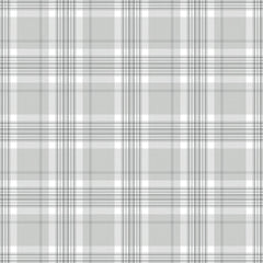 Traditional Check Wallpaper in Grey