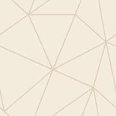 Zara Wallpaper in Mushroom and Cream