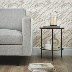 Modern Marble Wallpaper in shades of Cream