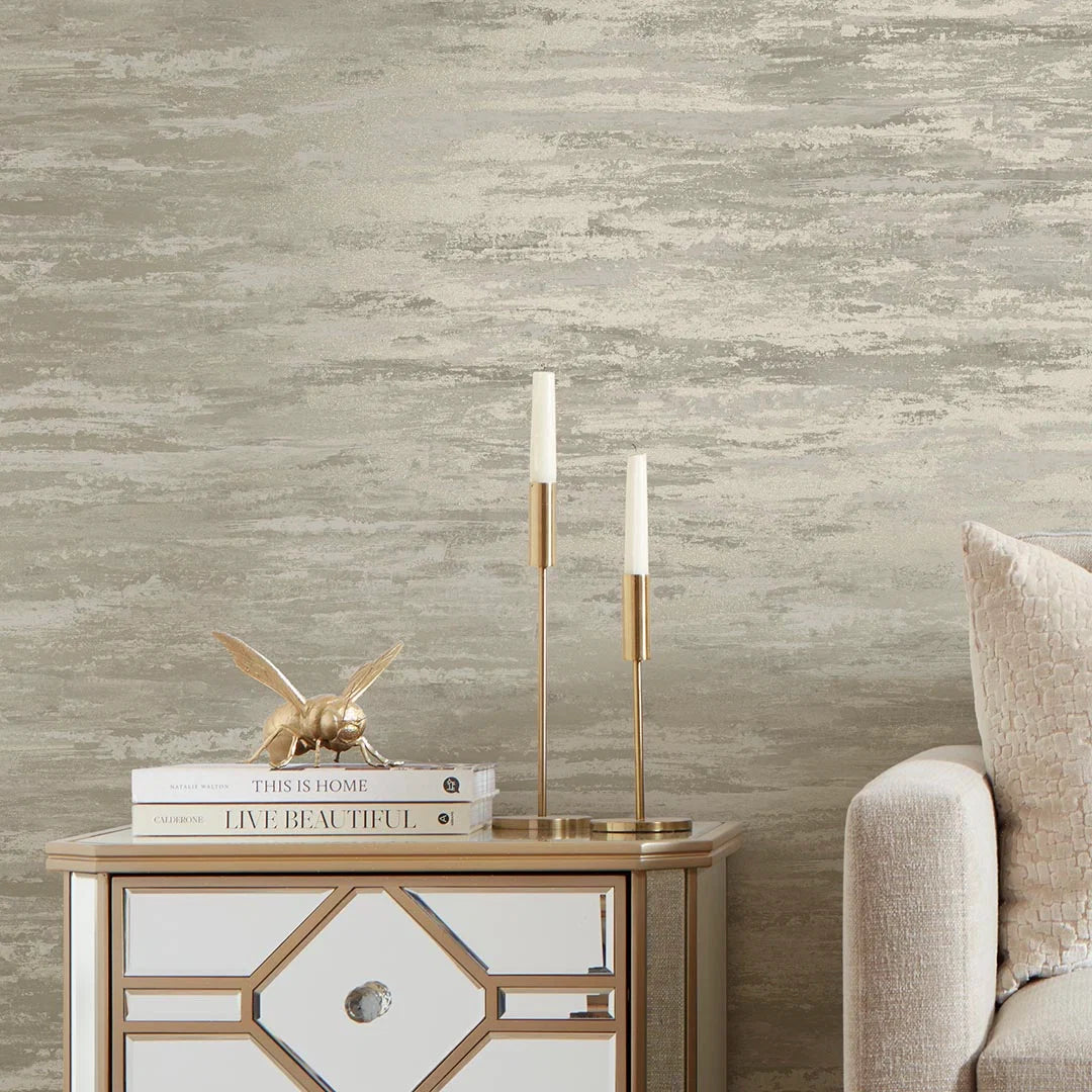 Seychelles Wallpaper in Gold