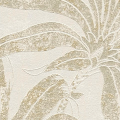 Gentle Palms Wallpaper in Cream