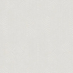 Woven Deco Wallpaper in White