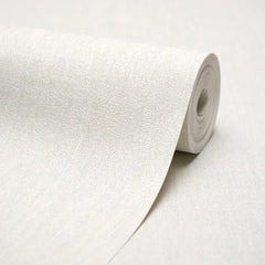 Aurora Shimmer Wallpaper in Shimmering Ivory with shades of Silver