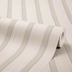Contemporary Wood Slat Wallpaper in Natural