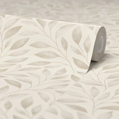 Gentle Vines Wallpaper in Sandstone