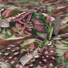Jungle Fever Wallpaper in Pink and Green