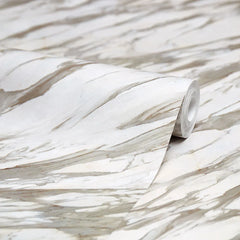 Modern Marble Wallpaper in shades of Cream