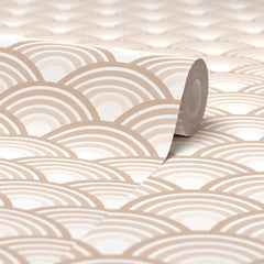 Rainbow Magic Wallpaper in Beige
