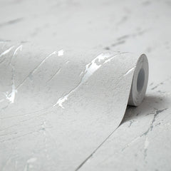 Sienna Wallpaper in Grey and SIlver