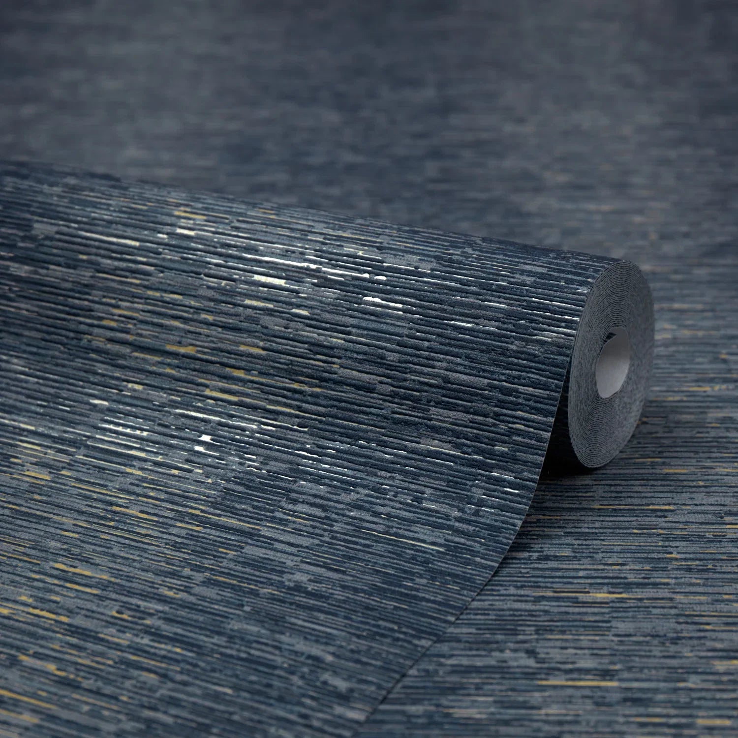 Camille Wallpaper in Navy
