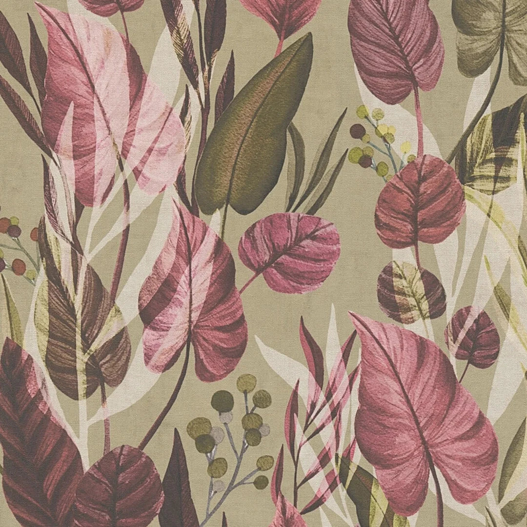 Nature's Embrace Wallpaper in Sand