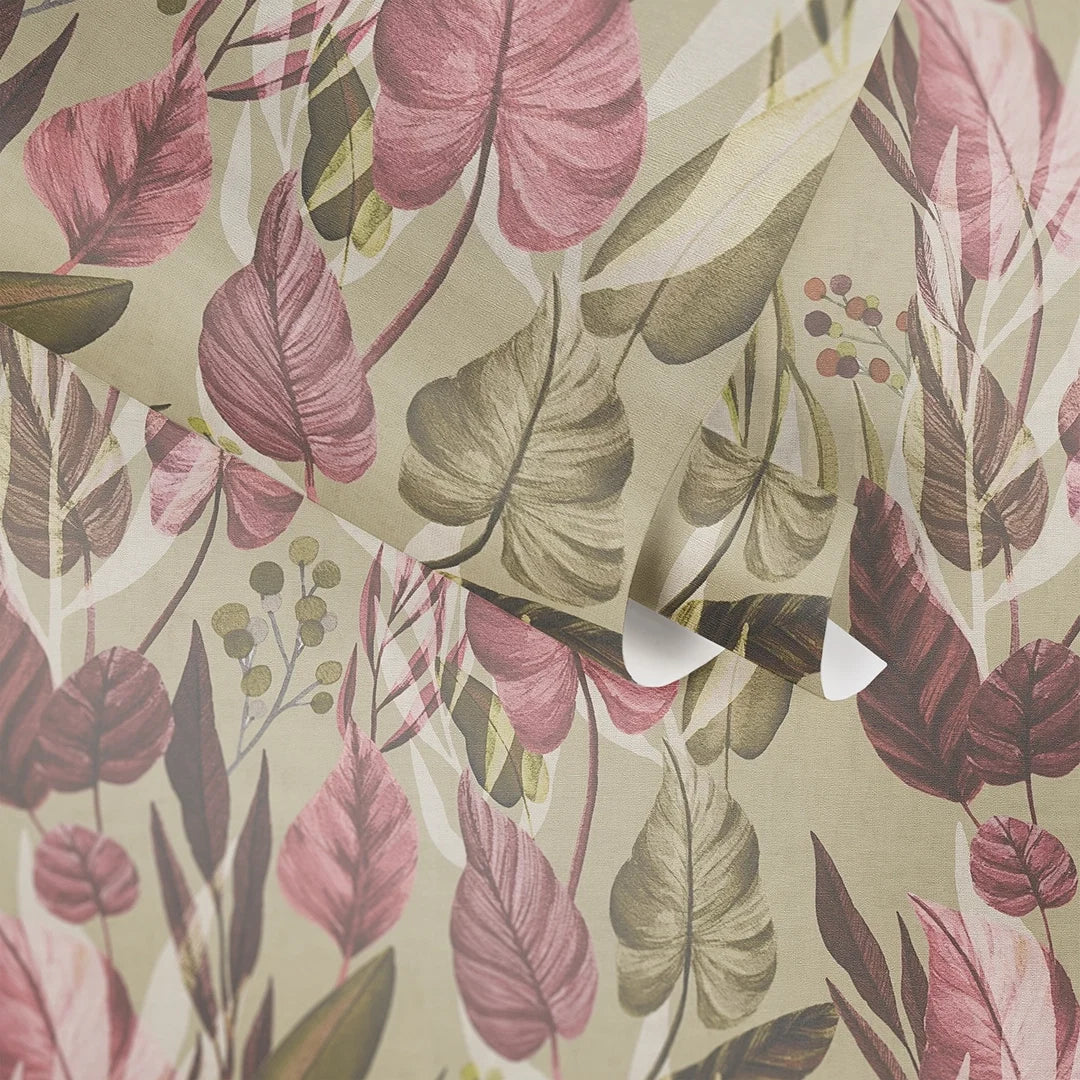 Nature's Embrace Wallpaper in Sand