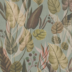Nature's Embrace Wallpaper in Khaki