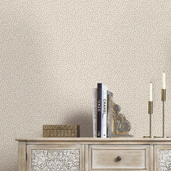 Apple Blossom Wallpaper in Cream
