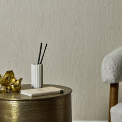 Crushed Silk Wallpaper in Cream