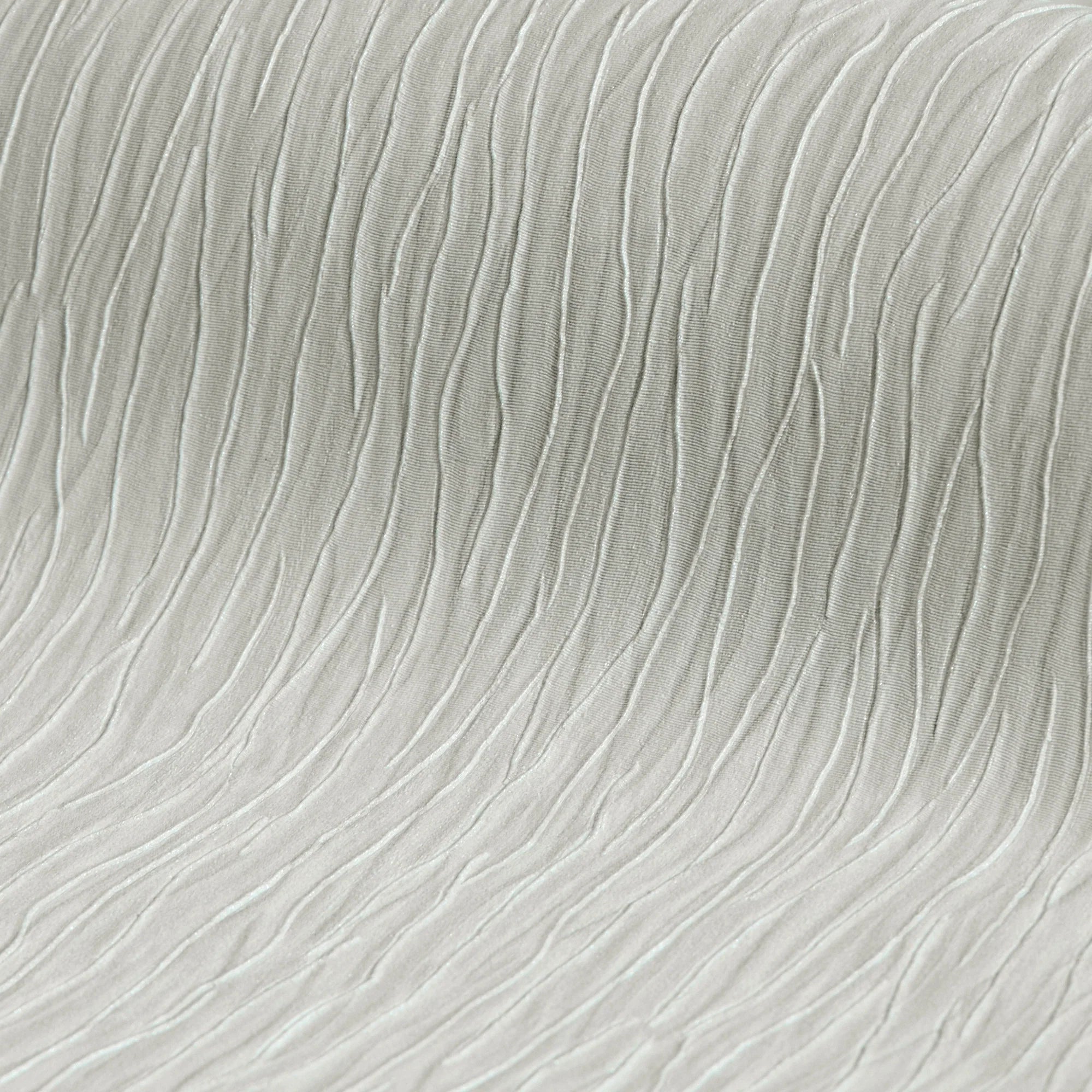 Crushed Silk Wallpaper in Light Grey