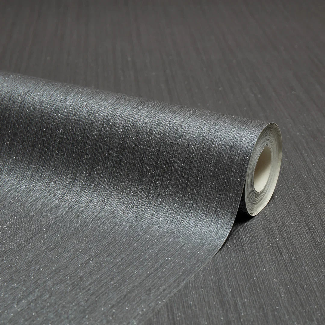 Diamond Plain Wallpaper in Black