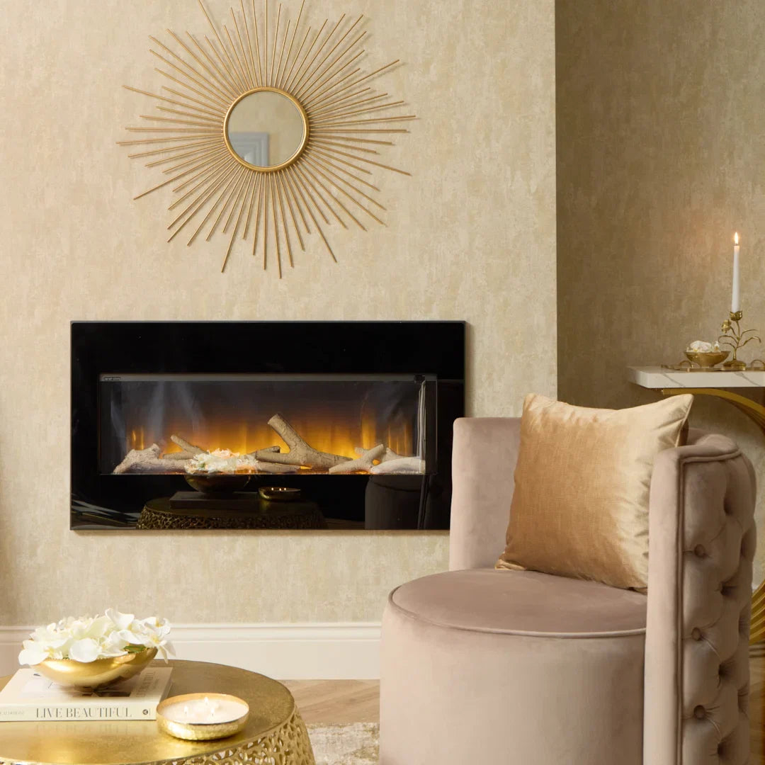 Milan II Wallpaper in Taupe and Gold