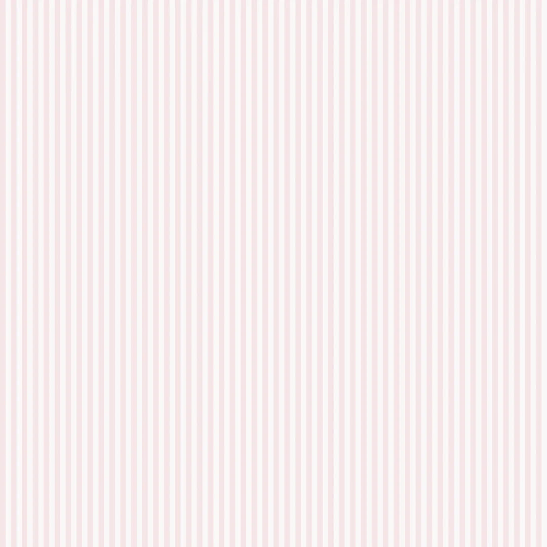 Pin Stripe Wallpaper in Soft Pink